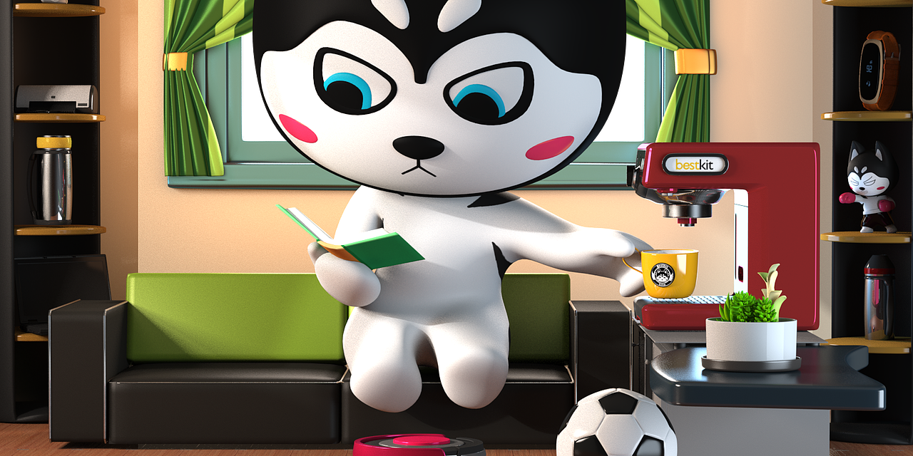 来,喝杯咖啡,我们看看场地的设计...