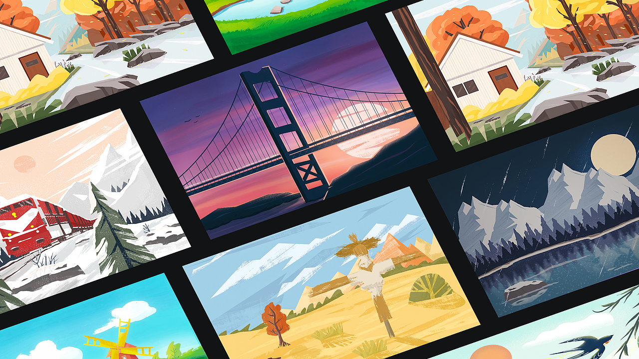 个人作品集-2020（图ZMjI4NTgyNDI4） - 其他平面 - 站酷设计师欧粒原创素材 - 站酷ZCOOL