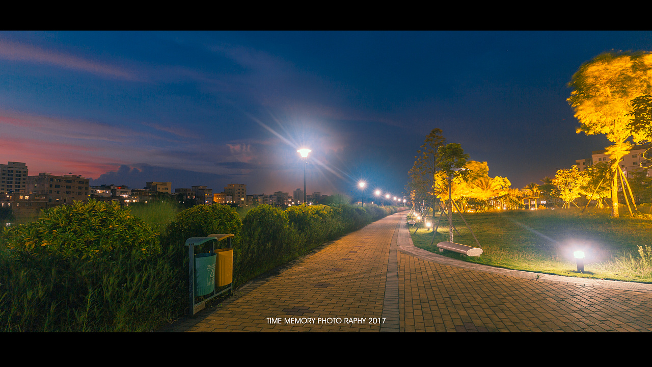 梅州五华水寨西河街新貌-下坝新公园