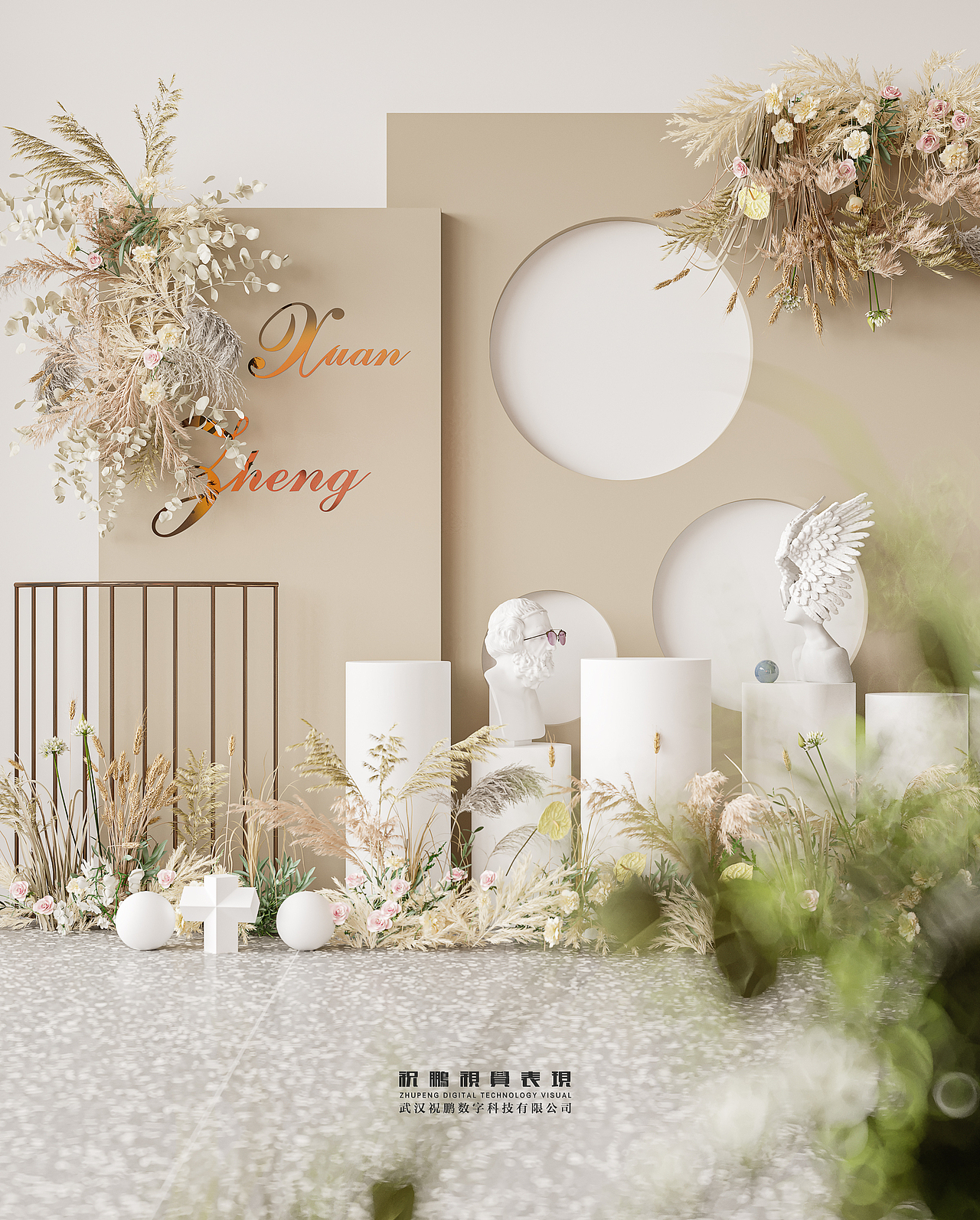 花店（图ZMjc3Nzc5MTQ4） - 商业空间设计 - 站酷设计师祝鹏视觉表现原创素材 - 站酷ZCOOL