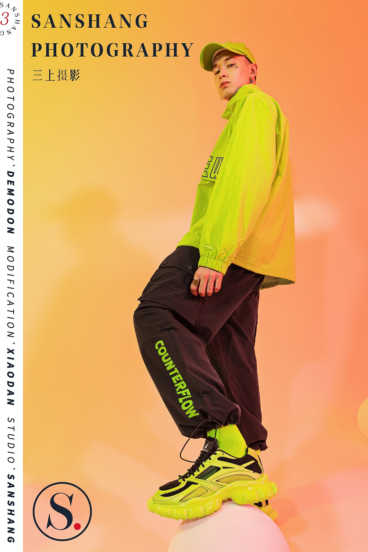 商业摄影 | NAUTICA 色彩破圈大作，年轻潮鞋新玩法（图ZMjU4OTc0NDEy） - 时尚/艺术摄影 - 站酷设计师三上文化原创素材 - 站酷ZCOOL