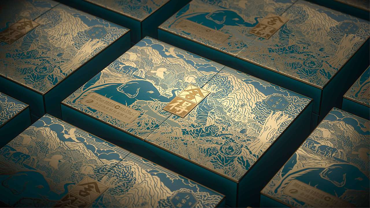 舍得 X 吴尧｜虎年春风起 舍得万象新（图ZMjgxNzUyMTcy） - 包装 - 站酷设计师吴尧文化原创素材 - 站酷ZCOOL