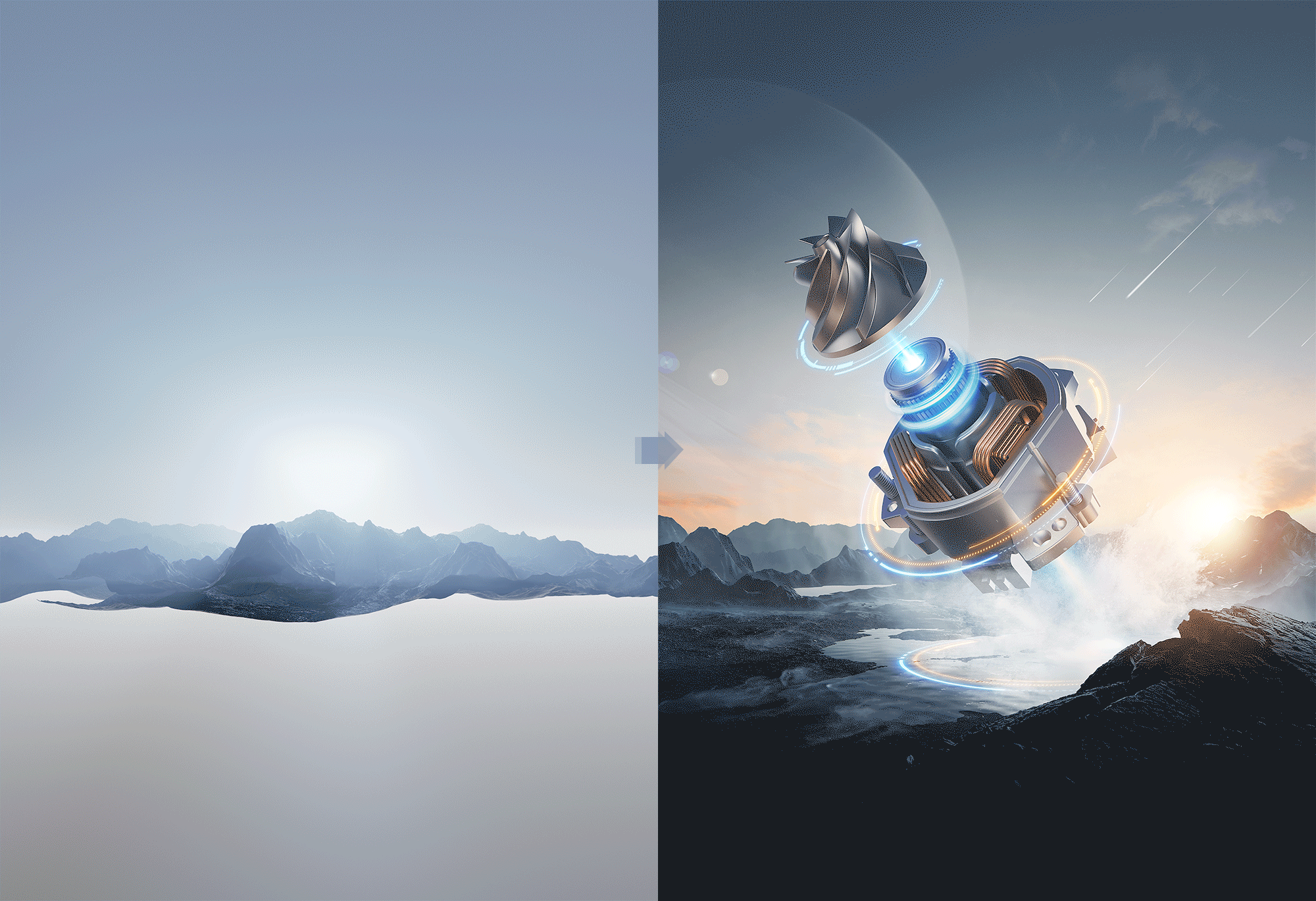 追觅电器_近期的一些KV设计（图ZMjY2NDEyNjQ0） - 运营设计 - 站酷设计师Alan_视觉设计原创素材 - 站酷ZCOOL