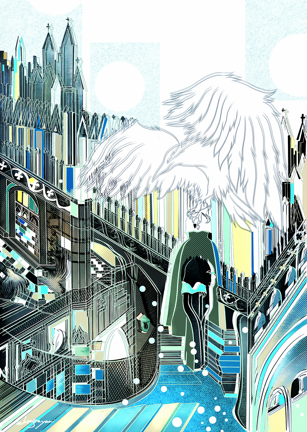 2019插画总结（图ZMTkyMzk5Njgw） - 创作习作 - 站酷设计师摔油瓶的小白熊原创素材 - 站酷ZCOOL
