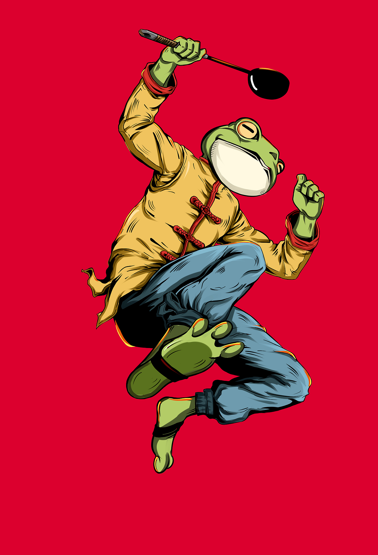 暴走牛蛙_插画局外人-站酷zcool