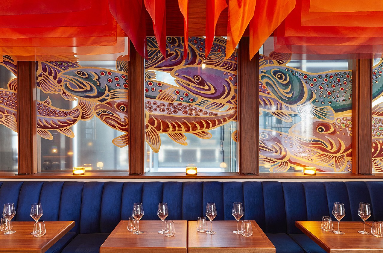 成都餐饮设计公司 大源国际非鱼餐厅（图ZMjk1ODE0OTg0） - 商业空间设计 - 站酷设计师峰域空间设计原创素材 - 站酷ZCOOL