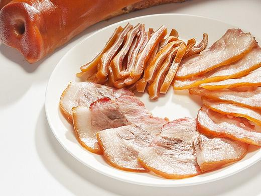 二月二猪头肉宣传海报