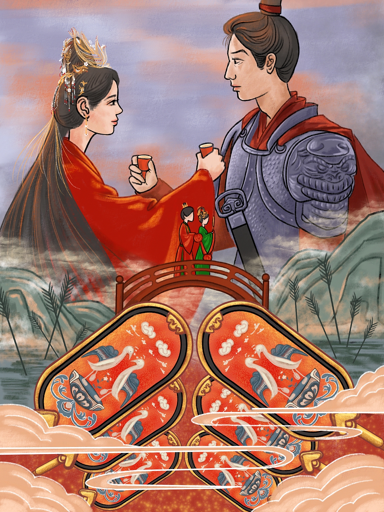 长风渡原创插画