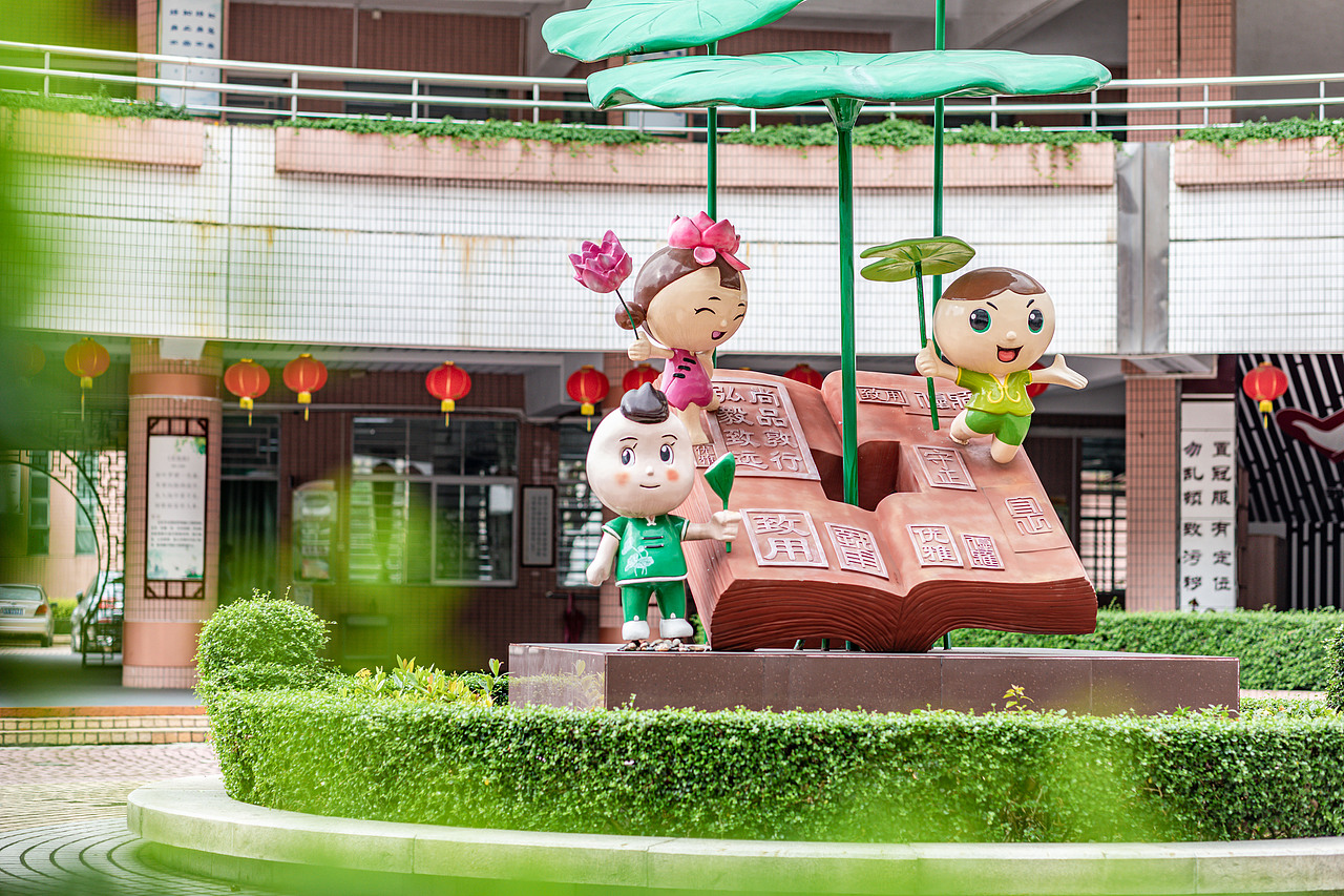 万江第五小学-校园文化建设落地实录（图ZMzEzNTAzODY4） - 环境/建筑摄影 - 站酷设计师联想空间校园文化原创素材 - 站酷ZCOOL