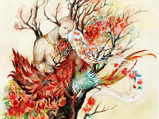 绘本《山海经》之精卫填海 完整版