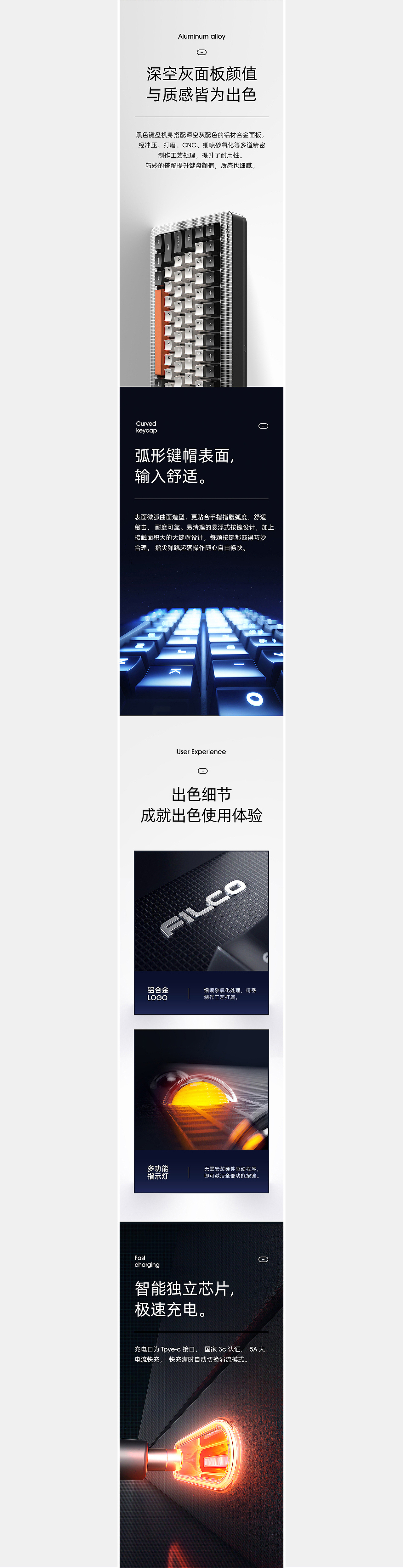 花特电动牙刷、Filco键盘、怪兽来了详情页（图ZMjQyMDAyODk2） - 电商 - 站酷设计师文智__原创素材 - 站酷ZCOOL