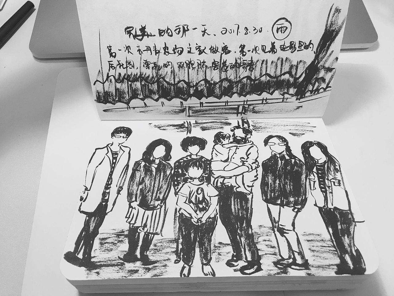 手绘练习-日常篇（图ZOTk2NjQ0OTI=） - 新锐潮流插画 - 站酷设计师21号茄子原创素材 - 站酷ZCOOL