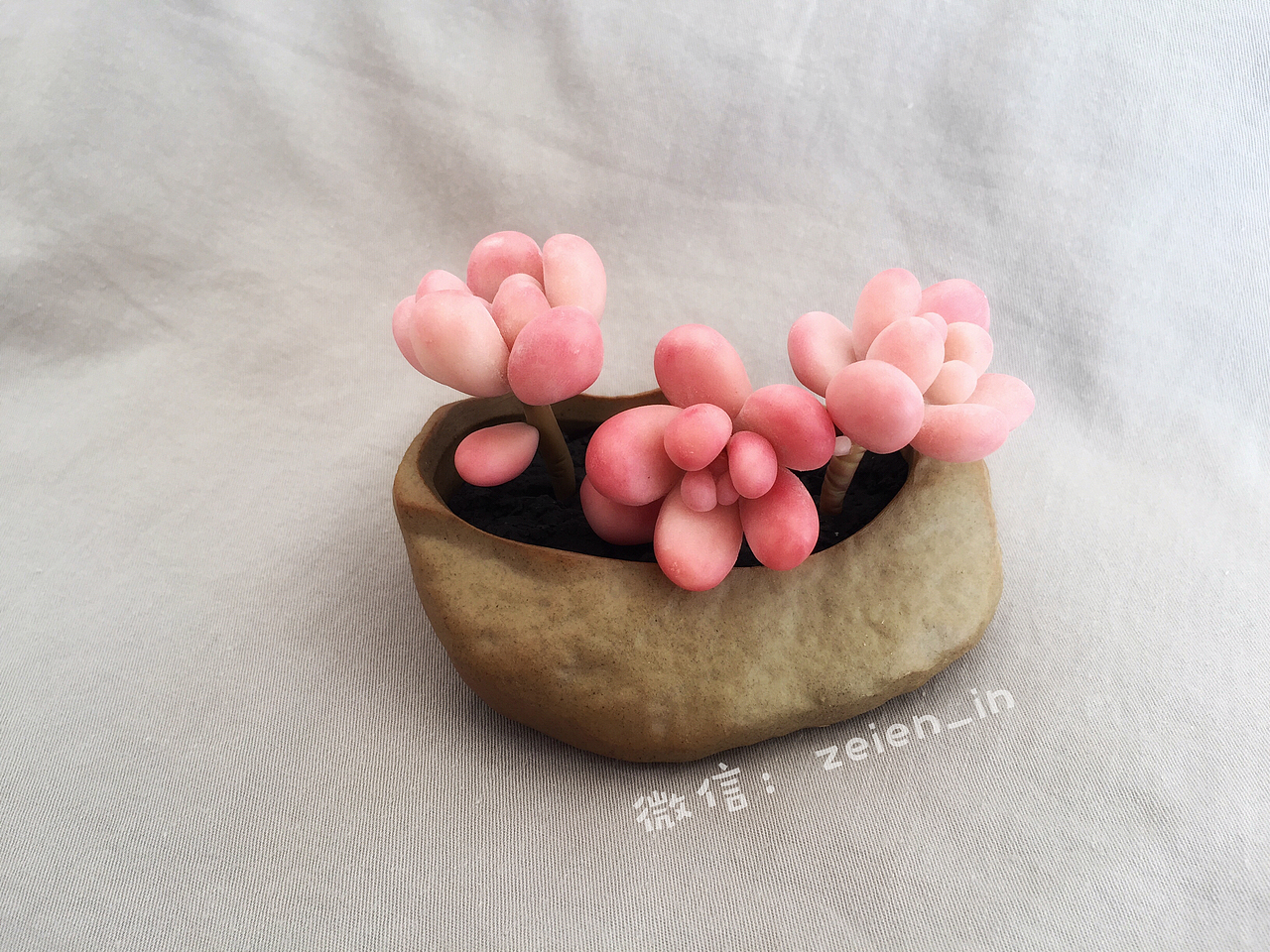 软陶多肉植物（图ZMTMyOTc0MDY0） - 其他手工艺 - 站酷设计师贼恩原创素材 - 站酷ZCOOL