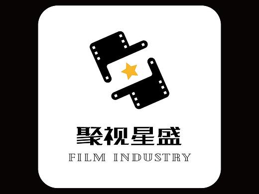 湖南聚视星盛影业有限公司logo、导视及名片设计