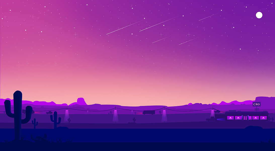 坐看流星雨-插画练习（图ZNTQ2NDUwNjg=） - 艺术插画 - 站酷设计师Croxxier原创素材 - 站酷ZCOOL