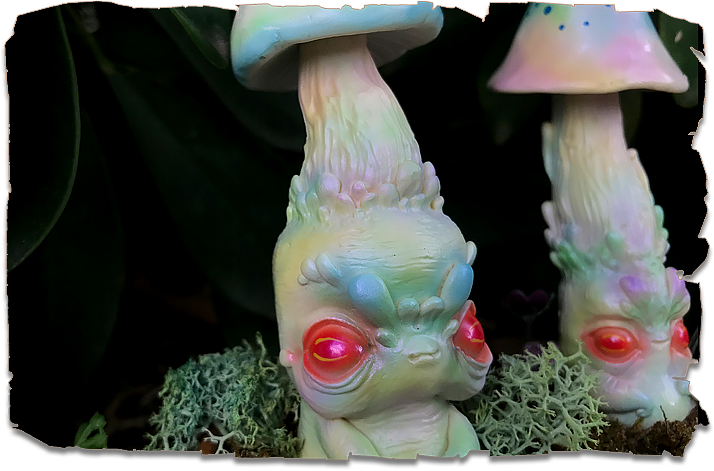 跟着蟊菇这种神奇的生物一起走进一个新系列【奫峛】（图ZMjMwNTcxMTQ4） - 手办/模玩 - 站酷设计师至在阿良原创素材 - 站酷ZCOOL