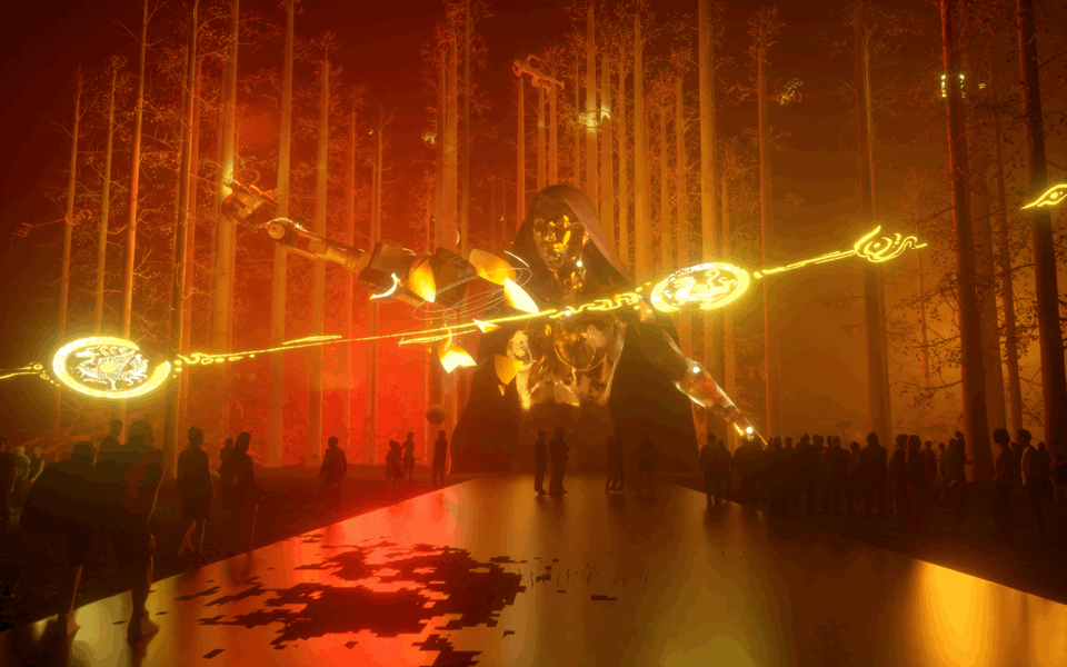 山海经之光幻国度——中国美术学院会展设计毕业设计