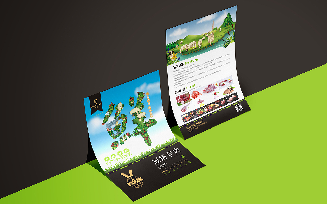 冠扬羊肉包装设计-衡水瑞智博诚品牌设计