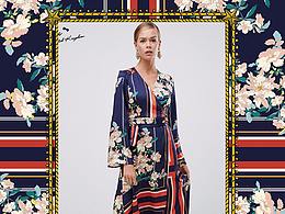 數(shù)碼印花服裝花型圖案設(shè)計(jì)