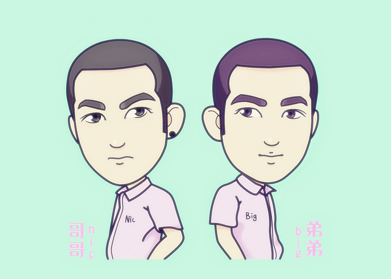 泰剧《不一样的美男》肖像