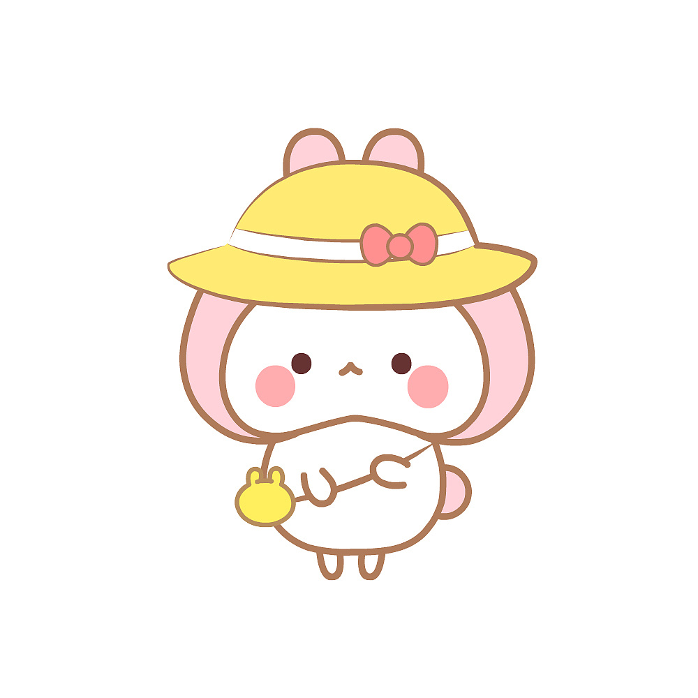 嘀嗒兔头像壁纸|动漫|单幅漫画|蘑菇家族和了了_原创作品-站酷zcool