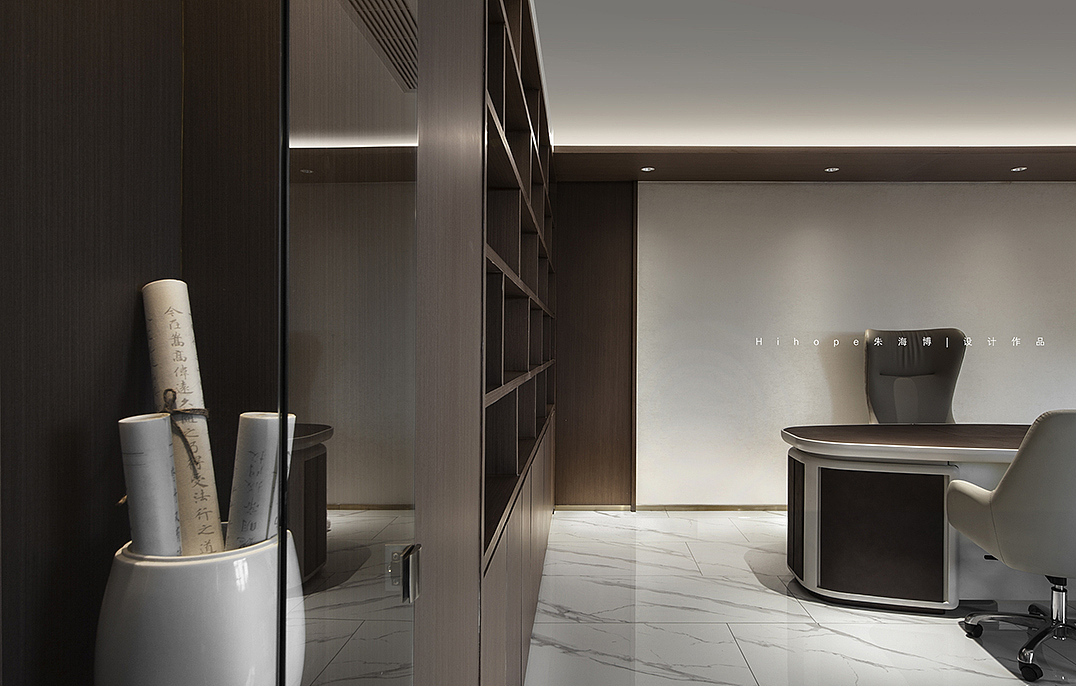 见山-侨信揭阳办公会所空间设计（图ZMjA0ODM1MDMy） - 家装设计 - 站酷设计师ARCHIHOPE朱海博原创素材 - 站酷ZCOOL