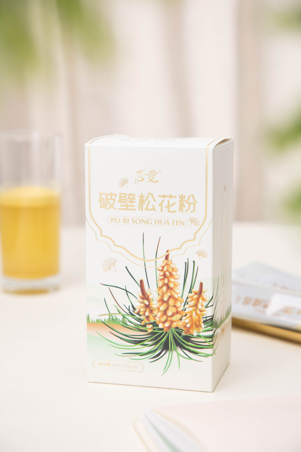 摄影--后爱破壁松花粉产品摄影图片