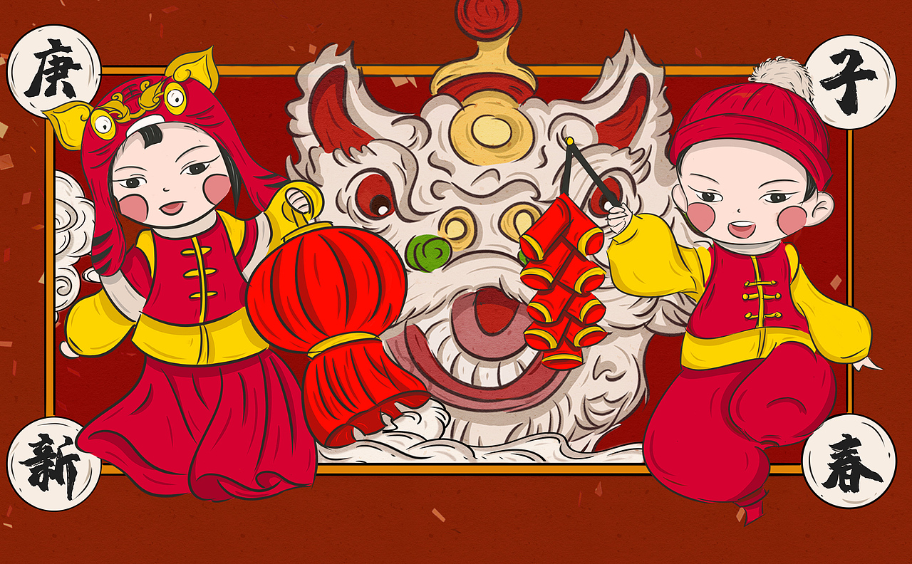 客家傳統(tǒng)文化元素在插畫中的運用（圖ZMjE5MDUyMjQw） - 藝術(shù)插畫 - 站酷設(shè)計師泥瓦匠匠原創(chuàng)素材 - 站酷ZCOOL