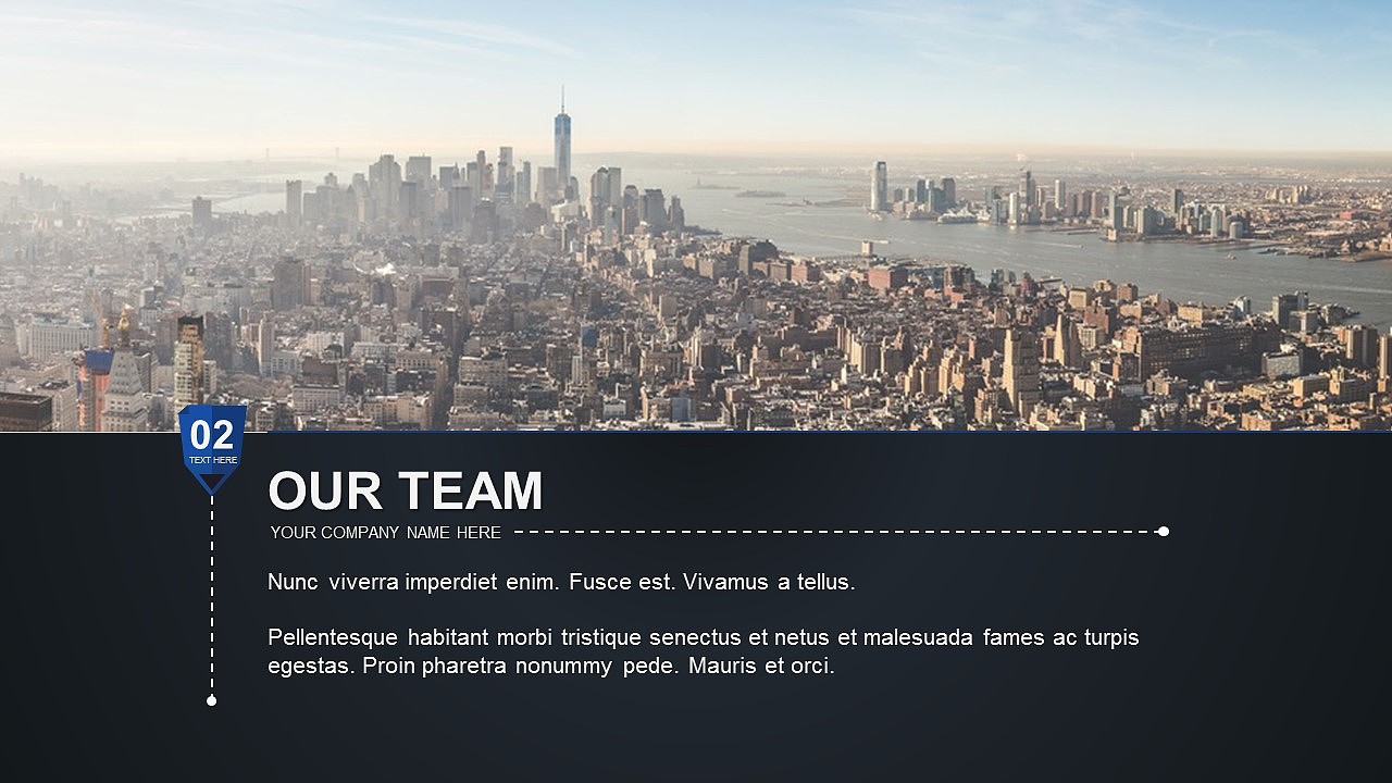 蓝黑高端企业宣传动态模板【纯PPT打造】