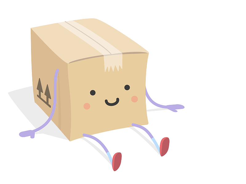 插画形象小邮票票