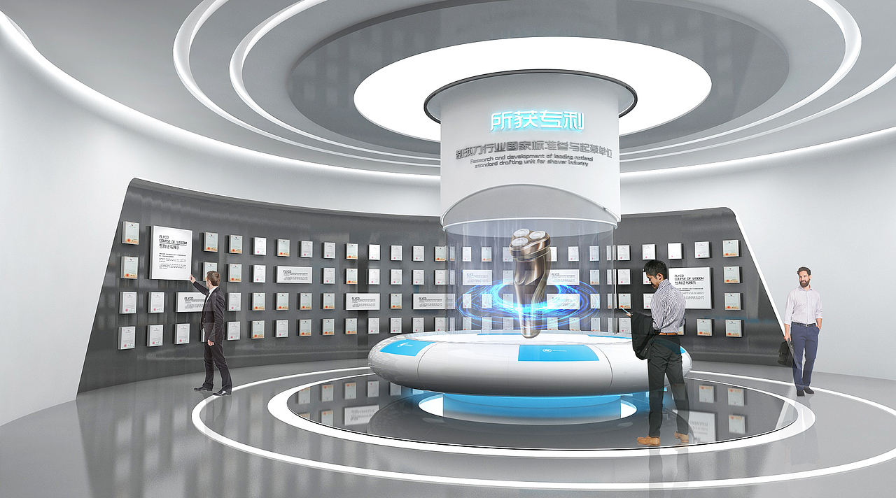飞科展厅（图ZMjQwMzMxMzUy） - 展陈设计 - 站酷设计师毛九九0716原创素材 - 站酷ZCOOL