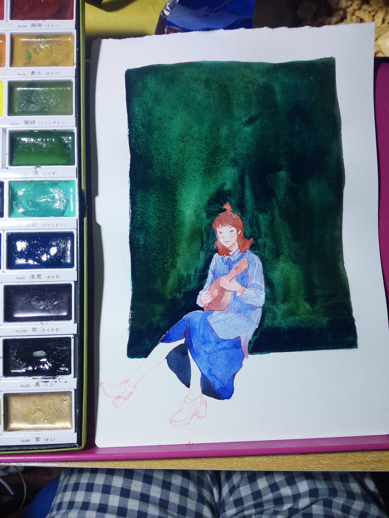 畫的同學(xué)，唐婉琳，（圖ZNjI2MjM4NzY=） - 創(chuàng)作習(xí)作 - 站酷設(shè)計(jì)師白橗_原創(chuàng)素材 - 站酷ZCOOL