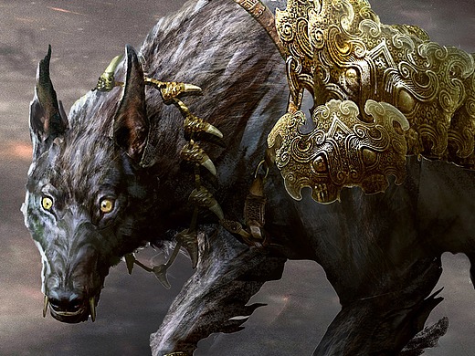 哮天犬,墨麒麟,初期概念