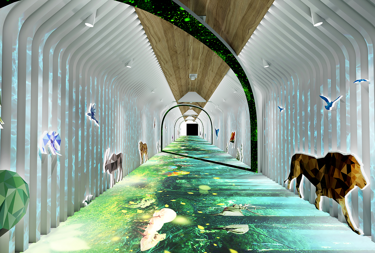 通道（图ZMzI3MTAyODg0） - 展陈设计 - 站酷设计师树洞先生1原创素材 - 站酷ZCOOL