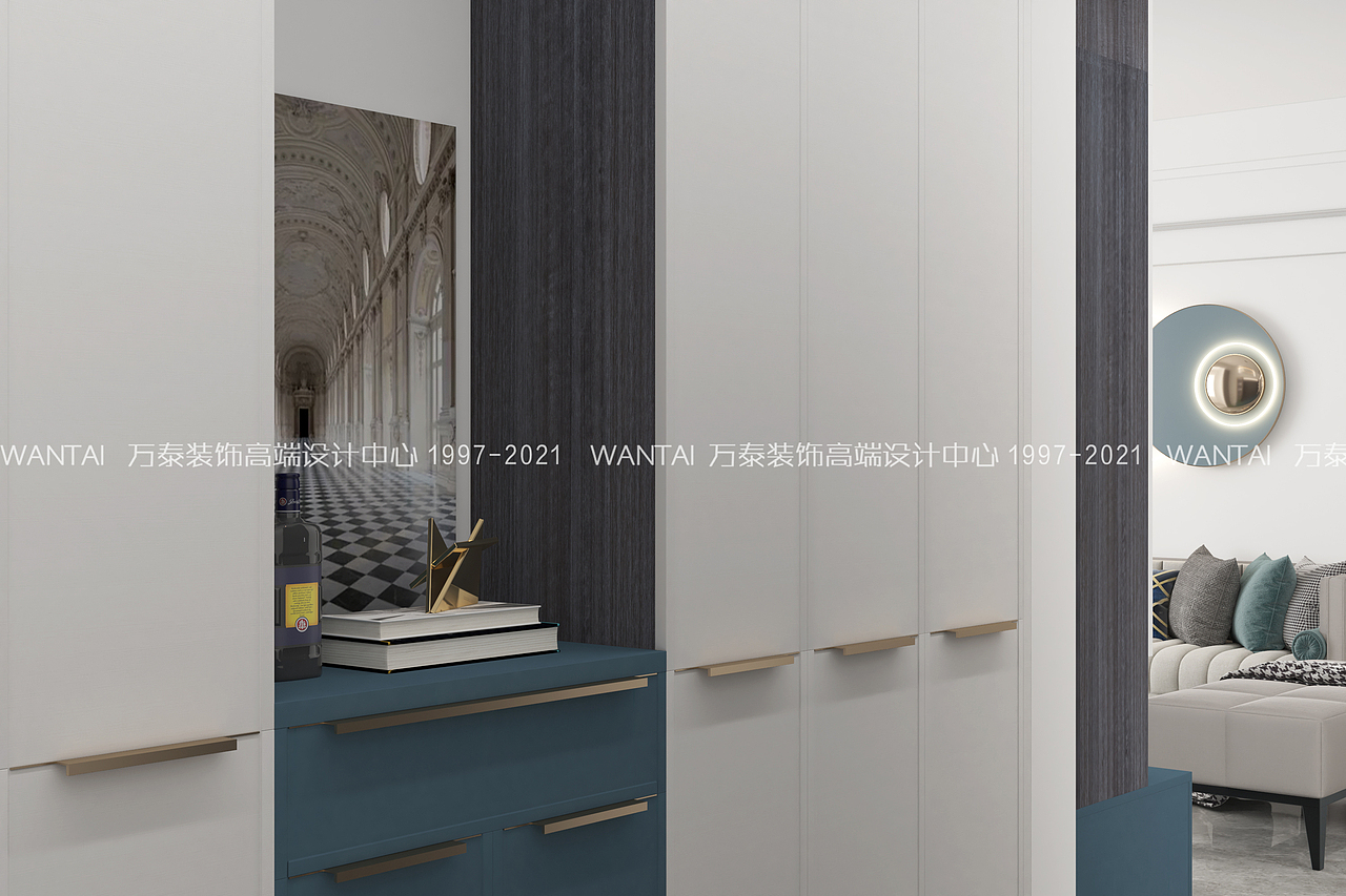 济宁华润万象府143平简约法式风格