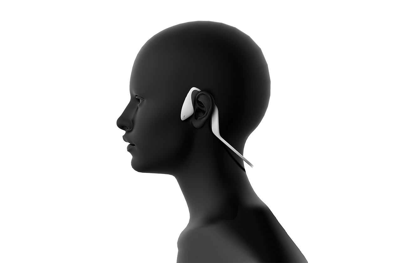 BONE CONDUCTION EARPHONE I 骨传导耳机（图ZMjQzNTIyMTA4） - 生活用品 - 站酷设计师造设岛工作室原创素材 - 站酷ZCOOL