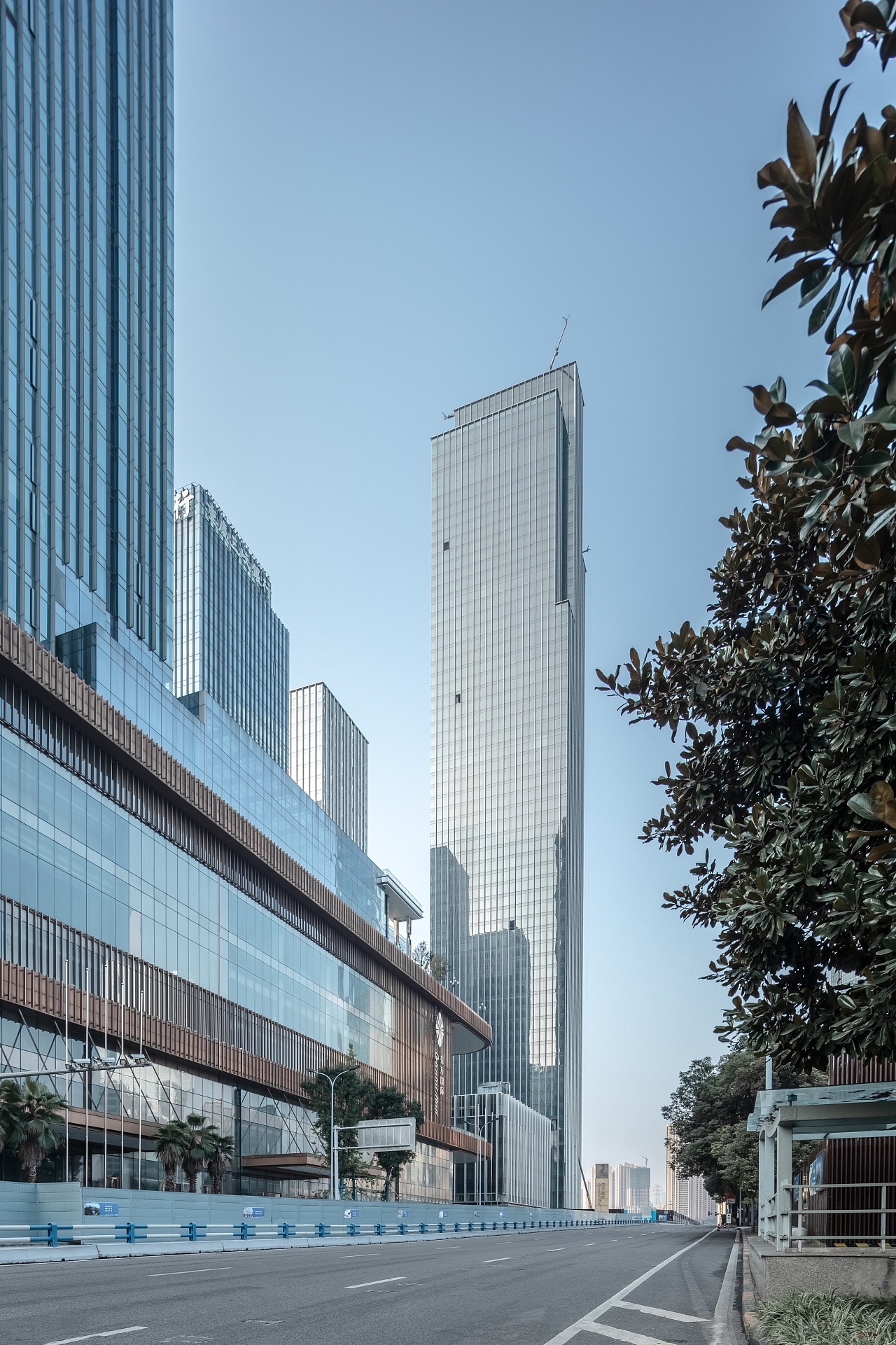 重庆渝北区cbd建筑群