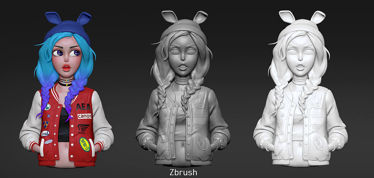 卡通女头像（图ZMjI2MDA5Mzc2） - 人物/生物 - 站酷设计师RZN_原创素材 - 站酷ZCOOL