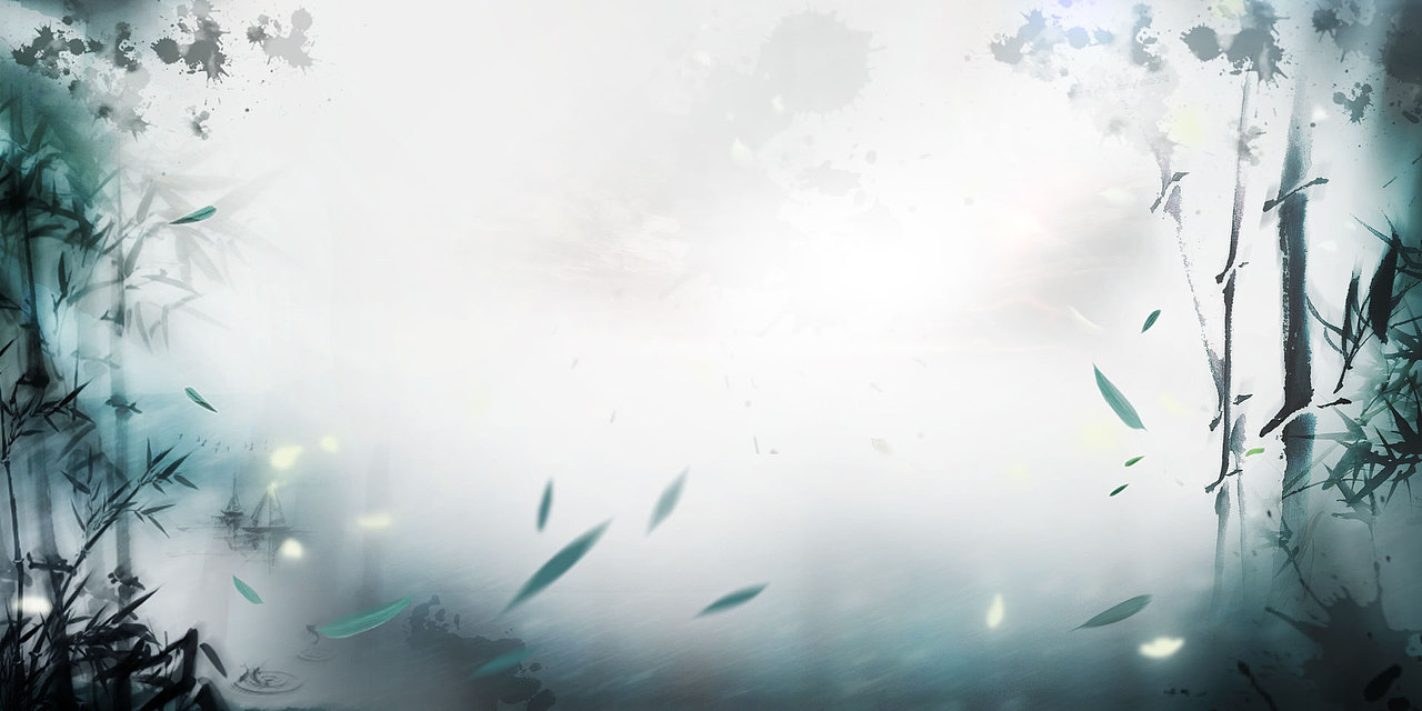 唯美梦幻花墙素雅森林炫酷竹草地高清背景大图