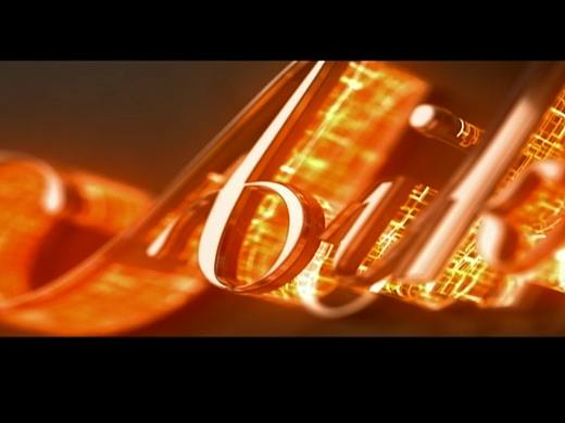 用Element 3D制作的爱家logo3D特效字体