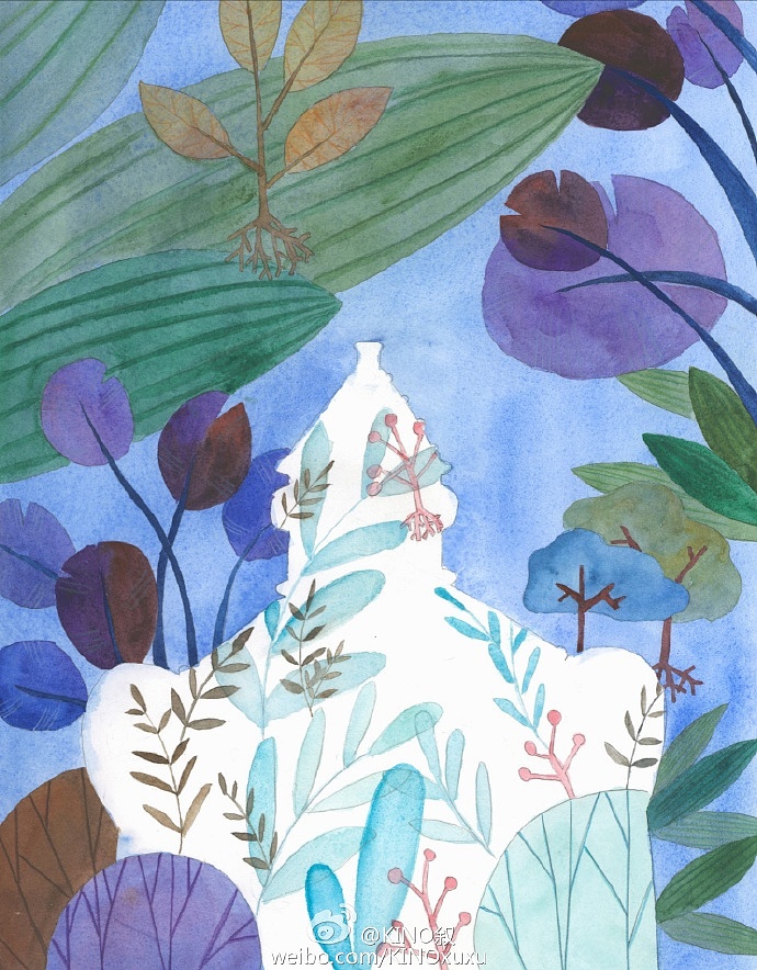 铁皮森林（图ZNjIwNTk0MTY=） - 商业插画 - 站酷设计师羊库库KinoDong原创素材 - 站酷ZCOOL