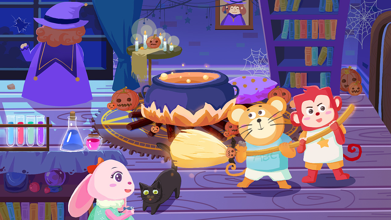 火花思维测试|插画|儿童插画|秘密面包协会 - 原创作品 - 站酷 (zcool