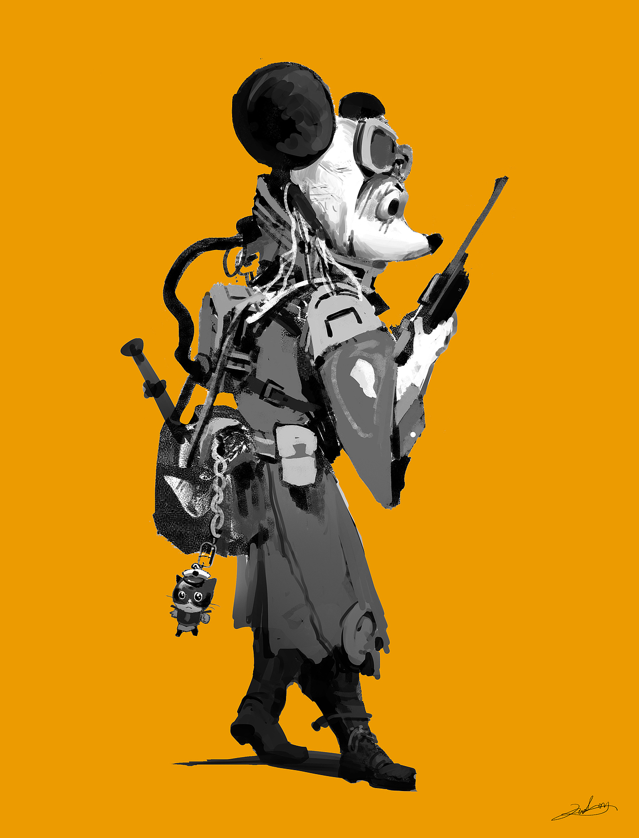 废土角色草图合集（图ZMTM0NzIxOTgw） - 概念设定 - 站酷设计师俊灵WJL原创素材 - 站酷ZCOOL