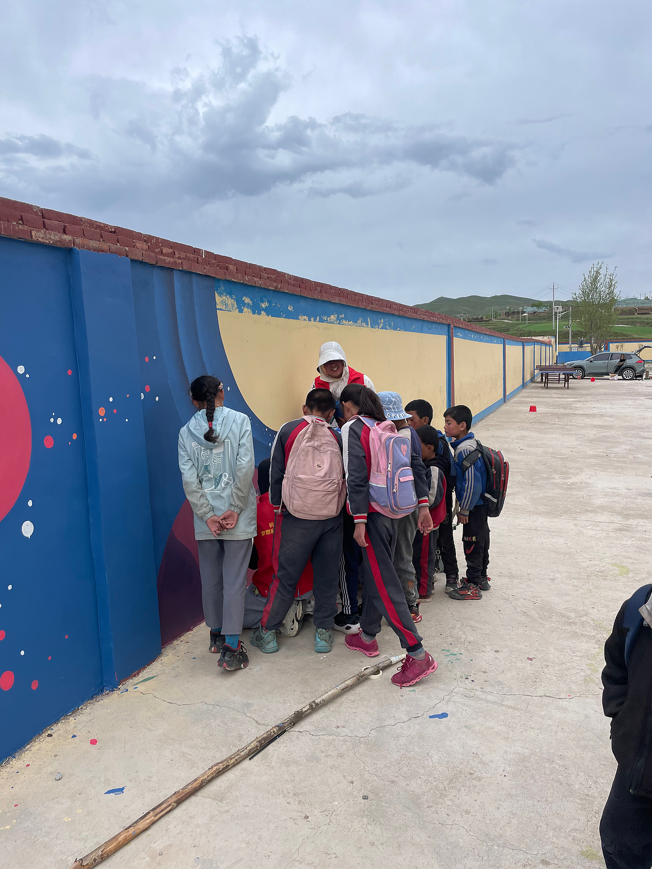 梦想彩绘|青海全都苏泊尔小学公益彩绘之旅