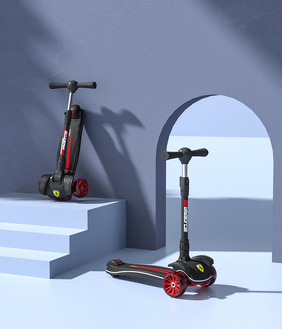 法拉利滑板车详情页|网页|电商|最爱的暴力熊 - 原创作品 - 站酷