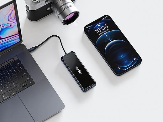 一组Keyshot渲染练习-Type-c Hub 拓展坞