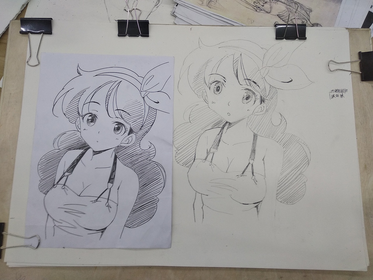 素描：女生、倉鼠（圖ZMTMzMDgzMTM2） - 新銳潮流插畫 - 站酷設計師大俠青霞原創(chuàng)素材 - 站酷ZCOOL