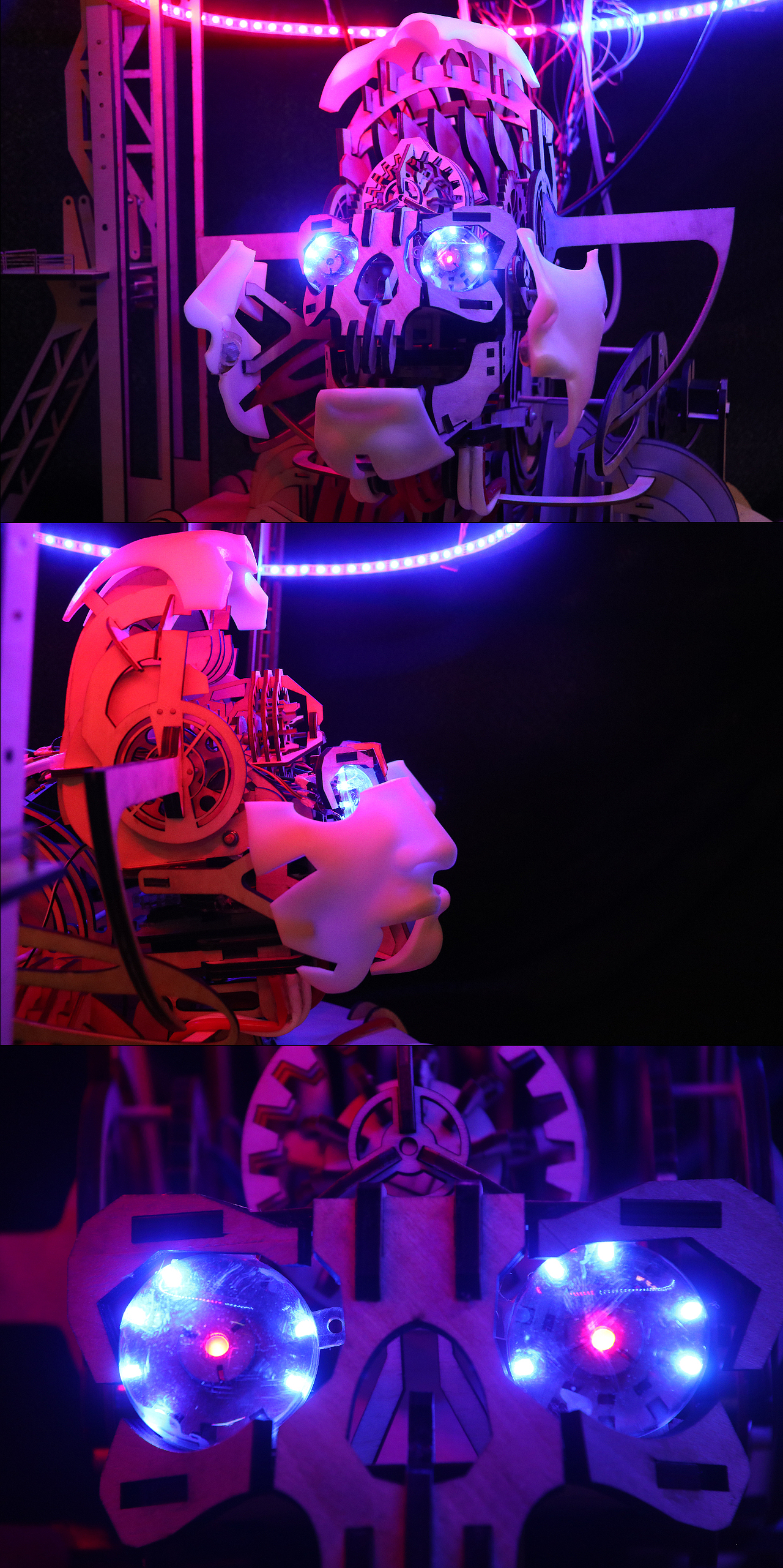 《Ghost in the shell》-木质机械结构模型装置（图ZMTYwODE2NTQ4） - 其他工业/产品 - 站酷设计师HlavojYizek原创素材 - 站酷ZCOOL