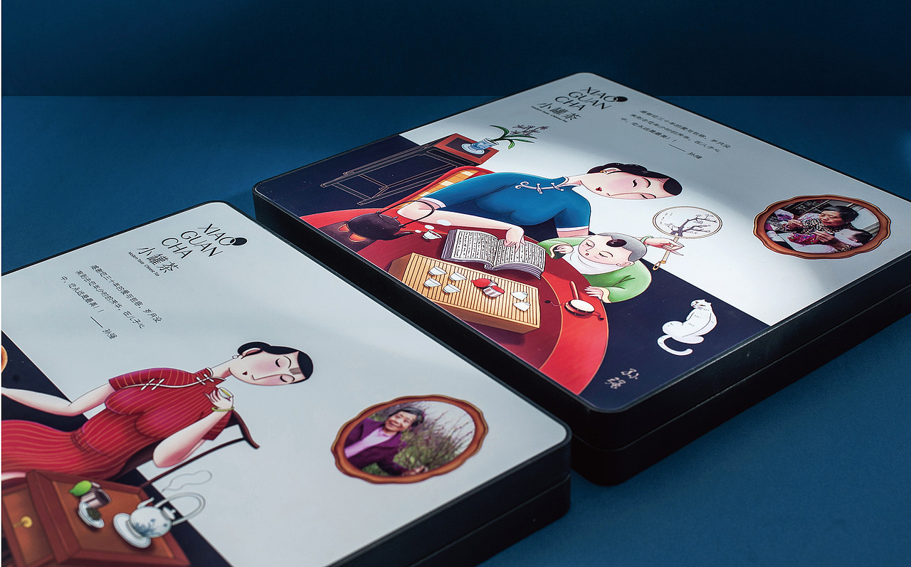 小罐茶(私人订制)母亲节礼盒包装设计