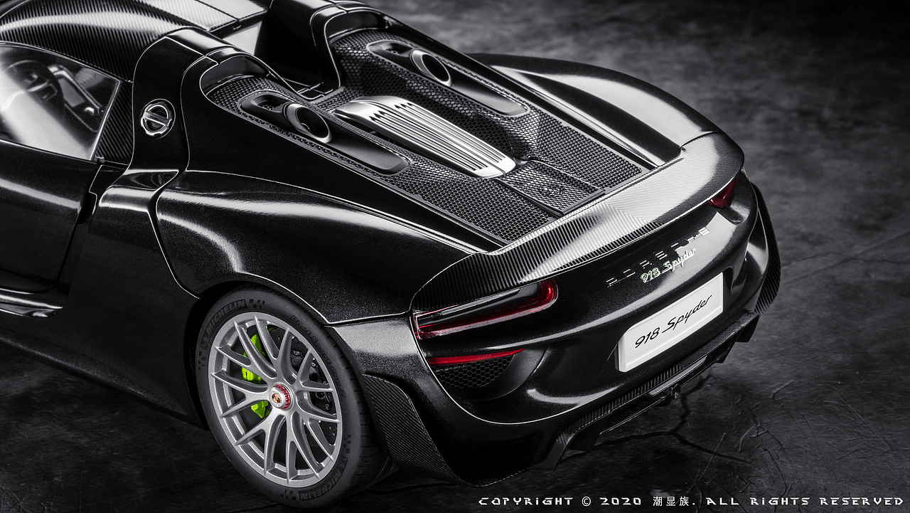 AUTOart 1:18 Porsche 918SpyderWeissachPackage（图ZMjIyOTYxMzQ4） - 产品摄影 - 站酷设计师大力神不大原创素材 - 站酷ZCOOL